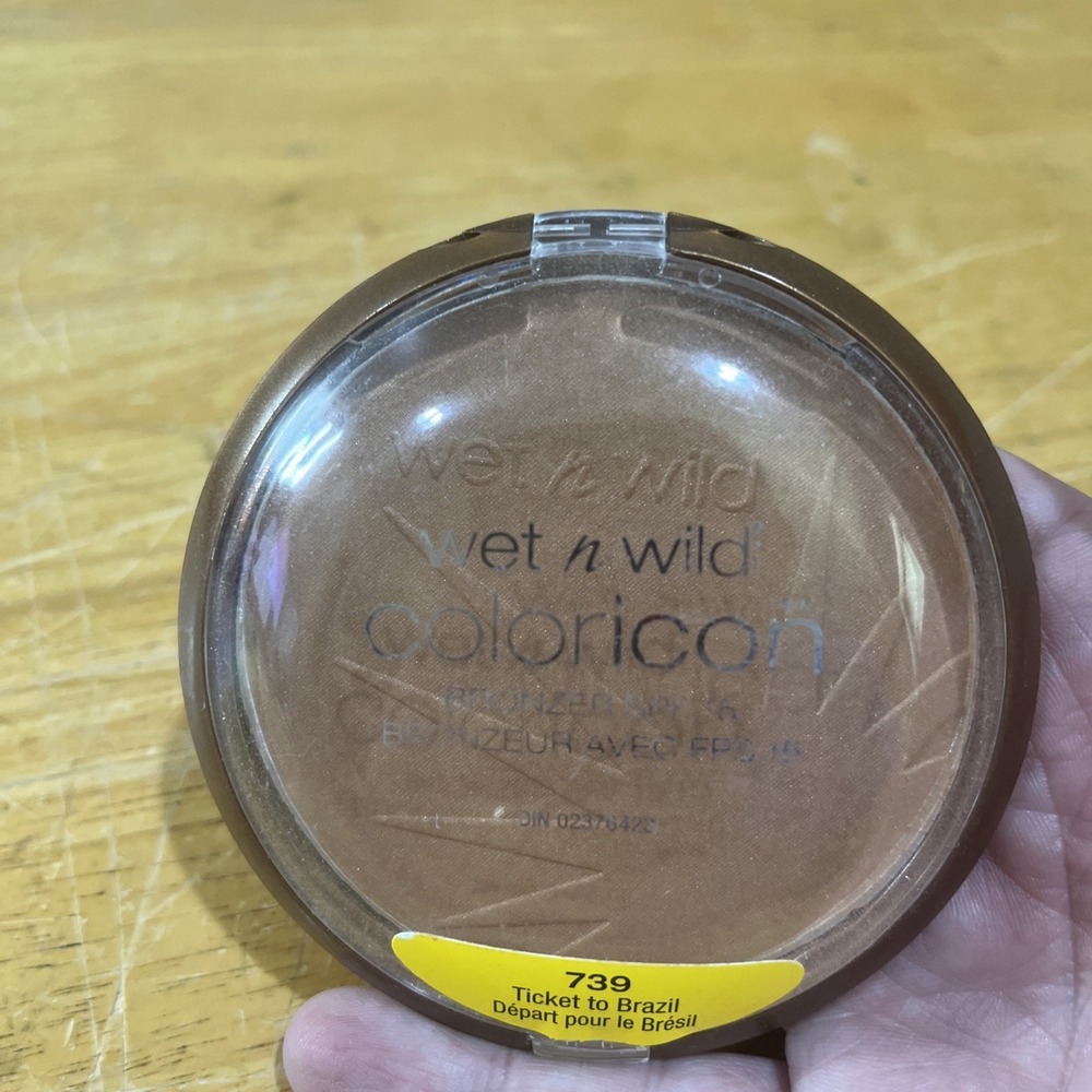 Wet N Wild Coloricon Bronzer 739 Ticket To Brazil 0.46 oz New‎